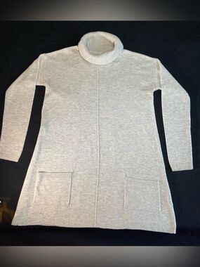 Fat Face - Turtleneck Longline Sweater with Pockets